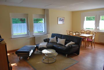 Wohnzimmer Ferienwohnung 1